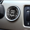 thumbnail image 3 of HEVIRGO 2Pcs Start Button Ignition Switch Stickers Decor fit for BMW E Chassis E90 E60, 3 of 9