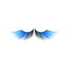 Disguise Costumes Women's Black Blue Extra Long Feather Costume Eyelashes