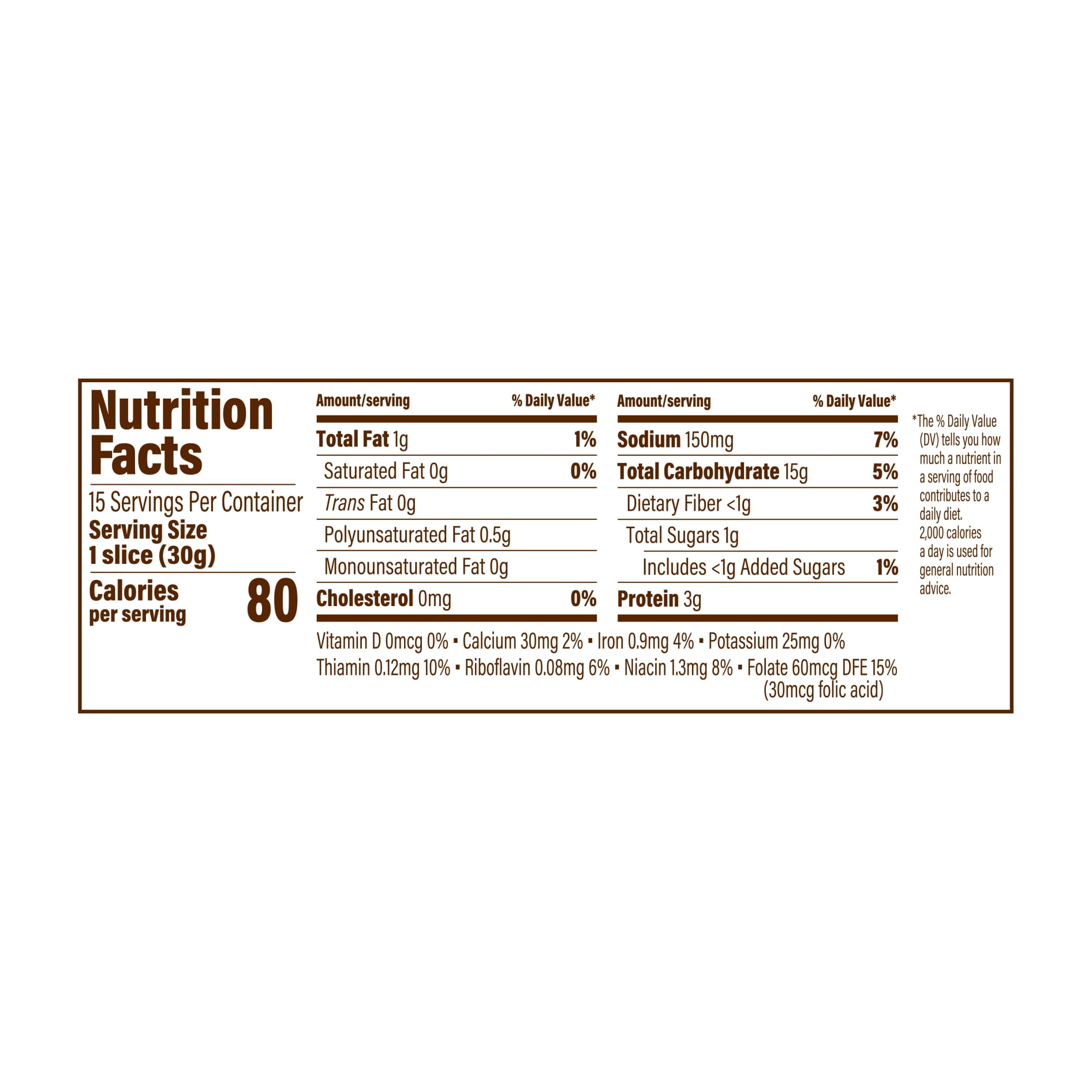 Master English Muffin Toasting Bread, 12 oz, Plain Breakfast Bread, Bag