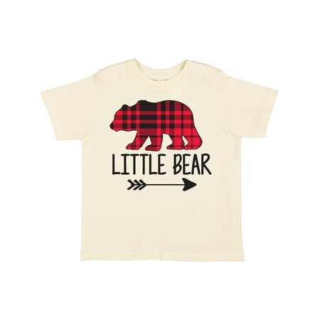 

Inktastic Plaid Little Bear with Arrow Gift Toddler Boy or Toddler Girl T-Shirt
