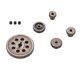 thumbnail image 1 of Diff Differential Main Metal Spur Gear 64T 17T 21T 26T Motor Gear RC Car Part for HSP 1/10 RC Car Tr, 1 of 5