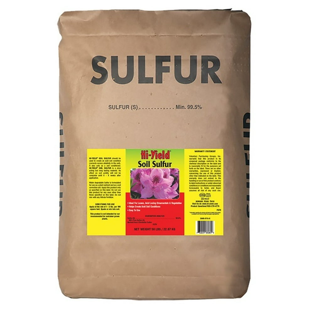 VPGHi Yield 13802513 Soil Sulphur 50lbs