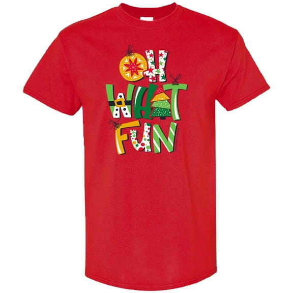 Southern Couture Oh What Fun Holiday Soft T-Shirt