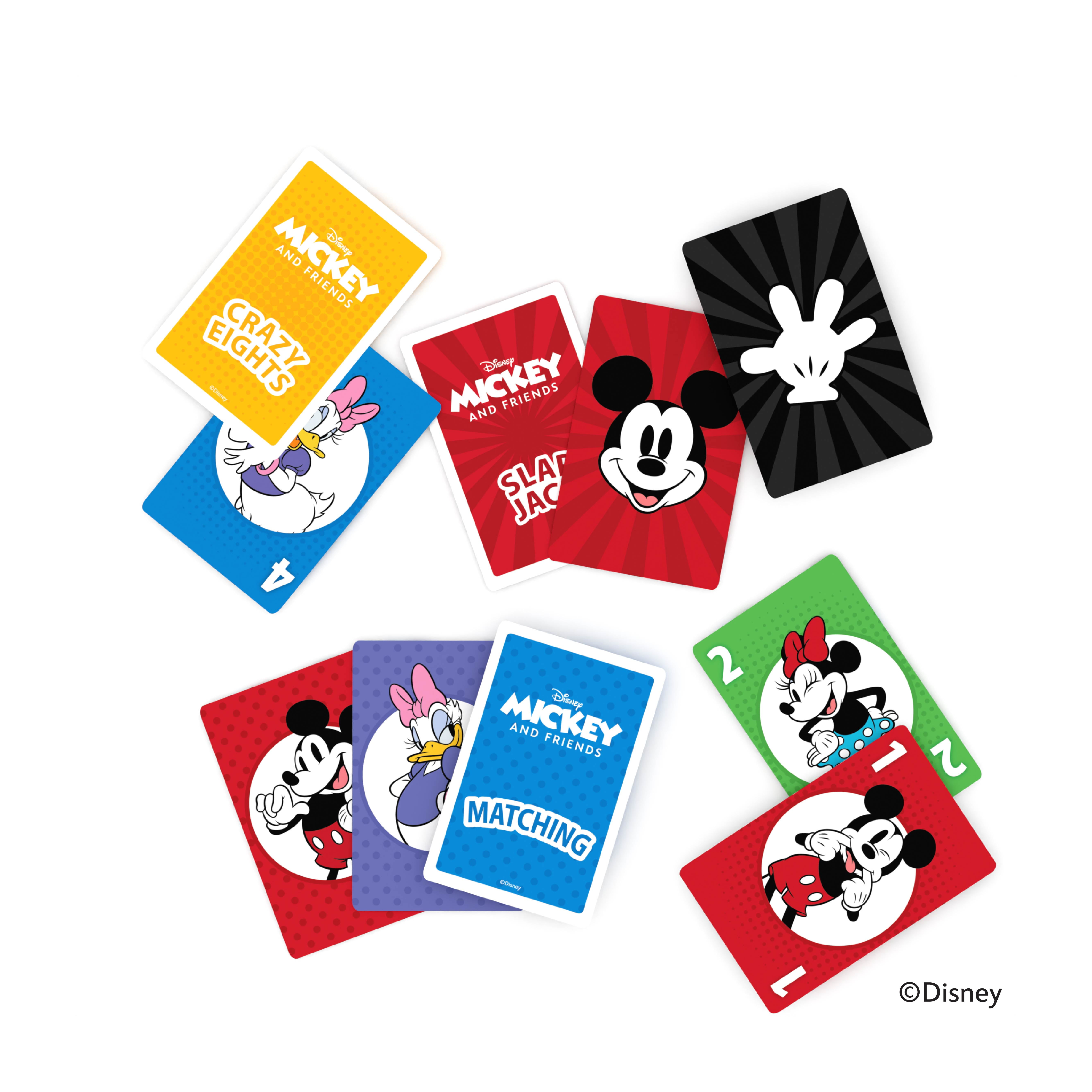 Bicycle Disney Mickey and Friends 3 in 1 (Matching/Crazy Eights/Slap Jack)