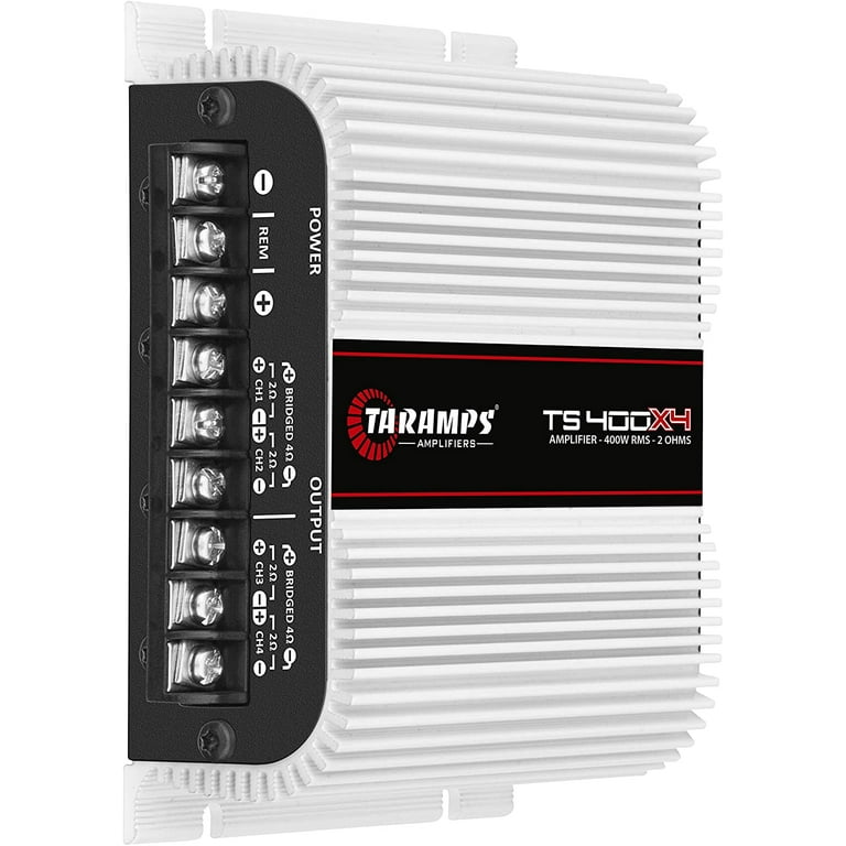 TARAMPS TS-400X4 4チャンネルアンプ Taramps TS 400X4 Car Audio Amplifier