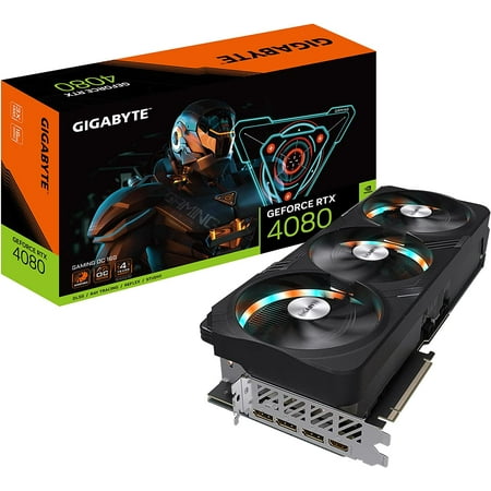 GIGABYTE NVIDIA GeForce RTX 4080 16GB GDDR6X Gaming OC Video Grap
