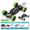 Green, variant on Remote Control Car Hand Controlled Gesture RC Stunt Car with Spray & Lights & Music, 4WD 2.4GHz Off-Road Vehicle 360° Double Sided Rotation Crawler Vehicle RC Car-Red