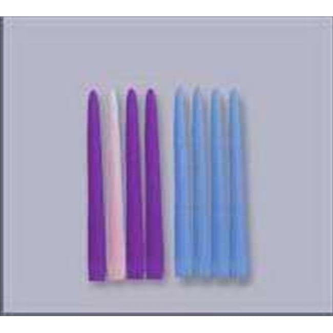 Emkay Candles 35007 Candle Advent 10 In. Refill Candles 3 Purp 1 Pink