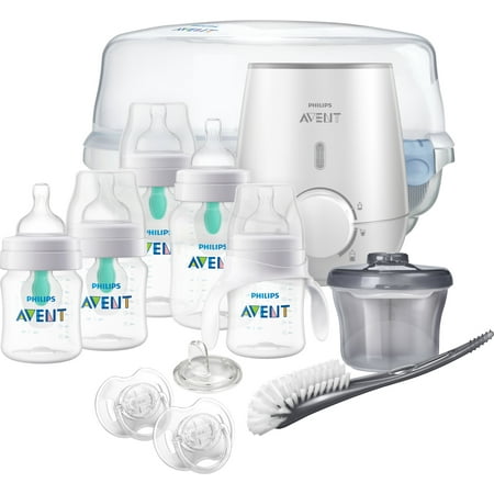 Philips Avent Anti-colic Baby Bottle with AirFree vent Gift Set All In One,
