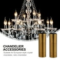 thumbnail image 4 of 6 Pcs Housse de Support de Lampe Douille de Base de Lustre Accessoires d'Éclairage, 4 of 8