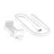 thumbnail image 5 of Soporte para teléfono, soporte de montaje flexible y resistente, para cámara, para teléfono, de escritorio con clip para teléfono. Blanco, 5 of 8