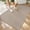 Beige-dark, variant on Ultra Thin Indoor Door Mat 24"x36", Non Slip Low Profile Entryway Mat, Herringbone Design Carpet for Inside, Patio, Porch in Gray