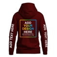 thumbnail image 2 of Custom Hoodies Design Your Own Personalized Photo Text Hoodie Custom Sweatshirt 4 Side Print, 2 of 6