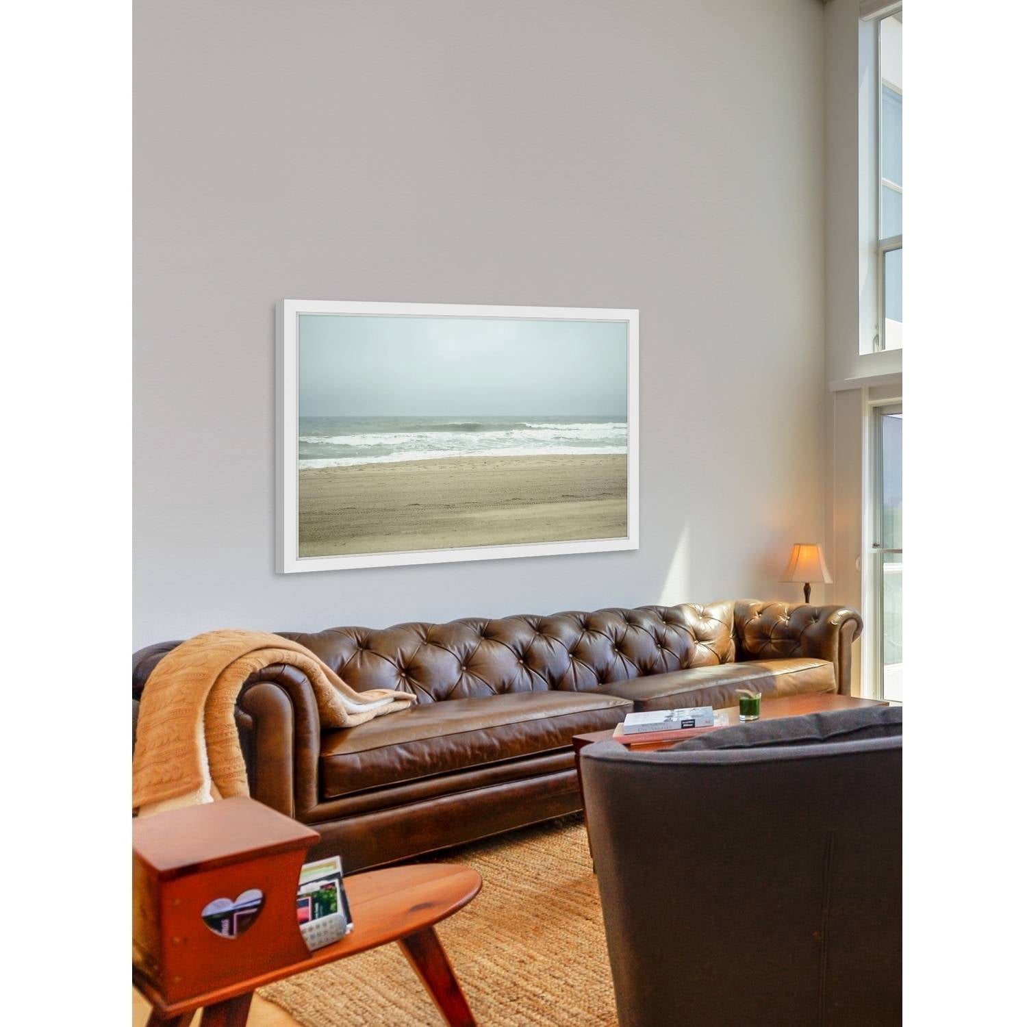 "Seaside" Framed Painting Print