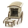 thumbnail image 2 of JWQFBC DIY Chinese Carriage Model ,Traditional Carriage Model Kit Birthday Gift ,Wooden, 2 of 9