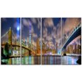 thumbnail image 2 of Manhattan in Memory of September 11 - Cityscape Canvas Print, 2 of 3