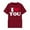 Red, variant on CAIXIA Womens Night Shirts For Sleeping Unisex Graphic Print Short Sleeve Crewneck T-Shirt Soft Casual Comfortable Everyday Basic Tee Top,Blue