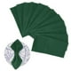 thumbnail image 1 of Uxcell 12-Pack Servilletas de Tela, 17" x 17" Servilletas de Algodón para Otoño, Servilletas de Cena Lavables para Bodas [Verde Oscuro], 1 of 1