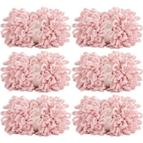 100g 9m 6pack Bulky Loop Yarn for Finger Knitting Soft,Off The Hook Loop Yarn,No-Needle Craft Chenille Yarn for Crocheting, Hand-Knitting Yarn