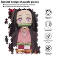 thumbnail image 6 of Kamado Nezuko Jigsaw Puzzle, Wood Puzzles Adult, 300 PCS Jigsaw Puzzle Perfect for Game Nights, 6 of 8