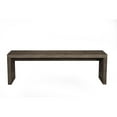 thumbnail image 2 of Alpine Furniture Fiji Bench, Weathered Grey, 2 of 4