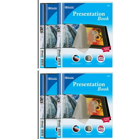 4 Pocket Presentation Portfolio - 4 Pc Presentation Books Portfolio 10 Pockets Binder Document Folder Organizer