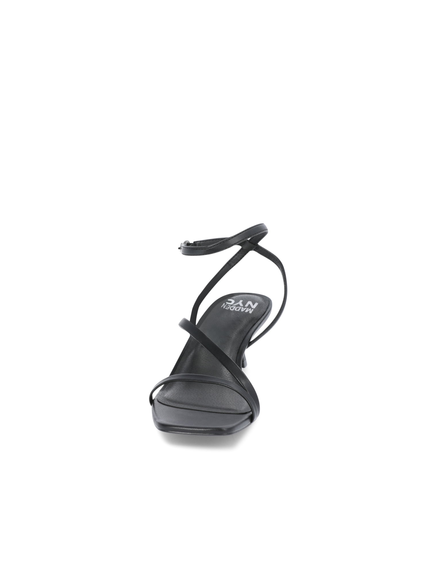 Madden NYC Women's Strappy Kitten Heel with Ankle Strap