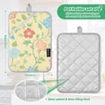 thumbnail image 6 of Yayeee Pot Holders Kitchen Heat Resistant with Pocket 7"x9.8" Cotton Oven Cooking Hot Pads, Colorful Flower, 6 of 7