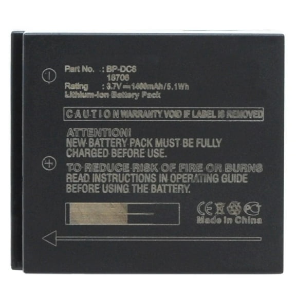 Batteries N Accessories BNA-WB-L9005 Digital Camera Battery - Li-ion, 3.7V, 1400mAh, Ultra High Capacity - Replacement for Leica BP-DC8 Battery