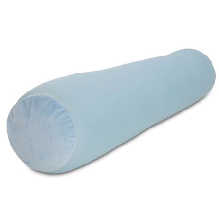 Living Health Products LRGMBR-LBlue-05 Microbead Body Pillow Light Blue - Mooshi Squishy Soft Cover