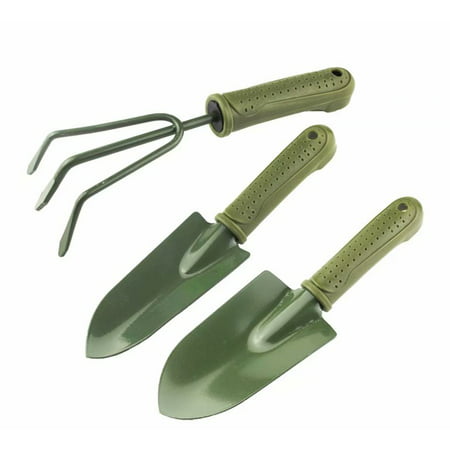 Surrme Set of 3 Gardening Tool Shovel, Garden Potting Tool with Plastic ...