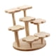 thumbnail image 4 of Elevadores de exhibición de madera, soporte de mesa para plantas, pedestal rústico, soporte de exhibición de mesa para figuras, coleccionables, velas,, 4 of 8