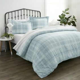 Wamsutta Vintage Washed Linen Full Queen Duvet Cover In Winter