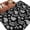 Black, variant on Yellow Paisley 2'x6' Runner Rugs for Hallway Kitchen Bedside Non Slip Washable, Ethnic Vintage Floral Botanical Abstract Entryway Rug Runners with Rubber Backing, Long Carpet Runner for Laundry Room