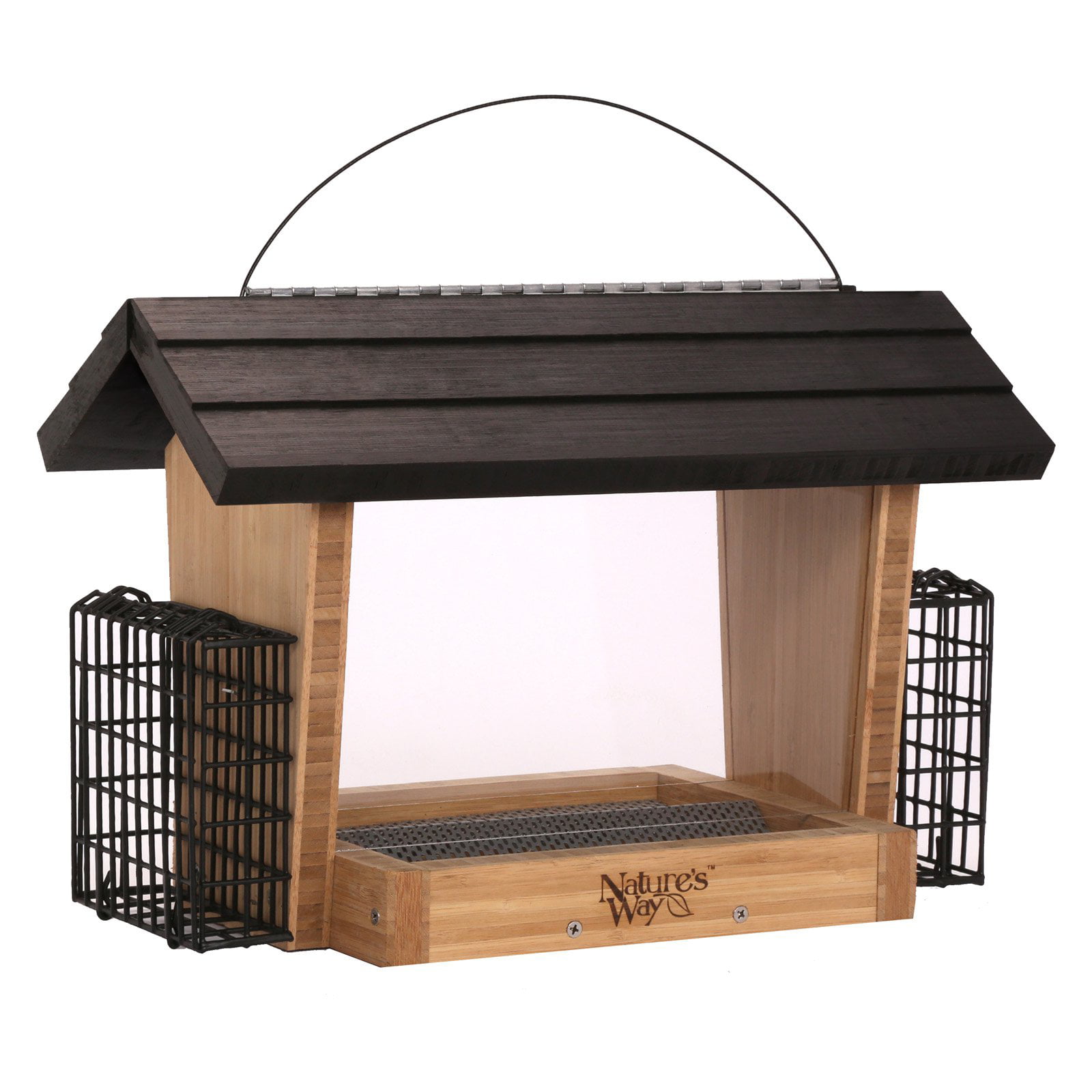 17-Inch Bronze Nature's Way Bird Products WS17-B Wide Deluxe Twist and Clean Sunflower Feeder 