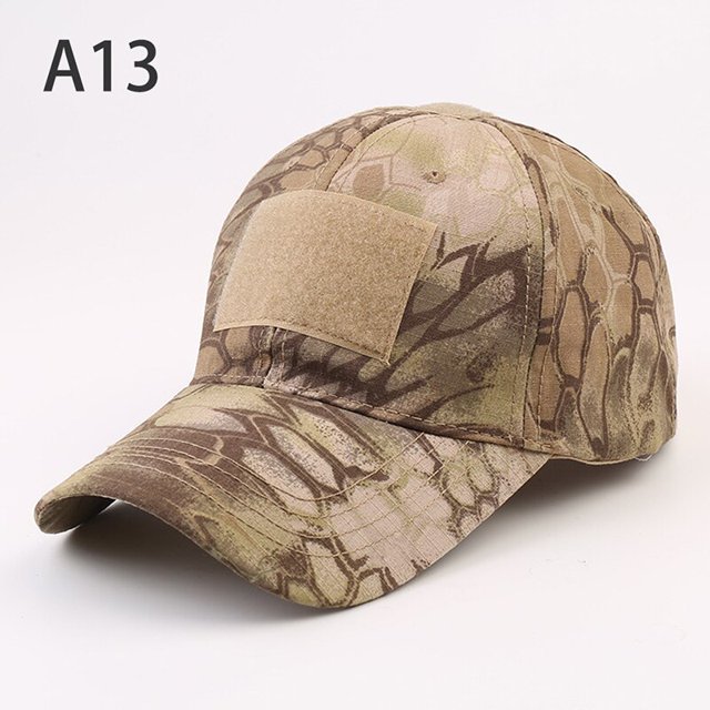 Military Baseball Caps Camouflage Tactical Army Soldier Combat Paintball Adjustable Summer Snapback Sun Hats Men Women He Qiyong unisex