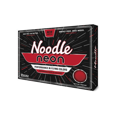 Noodle Neon Golf Balls - 12pk