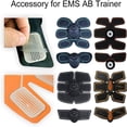 thumbnail image 4 of CHOK 50 Pcs Pads Abs Trainer Replacement Gel Sheet for Abdominal Muscle Trainer  Accessory for Ab Workout Toning Belt, 4 of 4