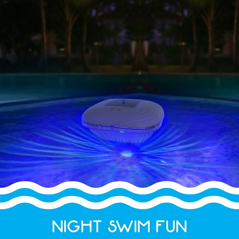 RIPPLE: Floating Pool Lights - Solar Powered - Water & Pool