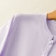 thumbnail image 5 of Manga larga blanca,Camiseta de verano de manga larga con cuello redondo para mujer, cómoda y casual, color liso, corte regular, para casa o el trabajo, sopatenor, 5 of 8