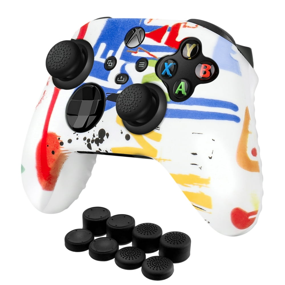 Controller Cover Skin Case with Thumb Grips (Paint) Fit for Xbox Series
