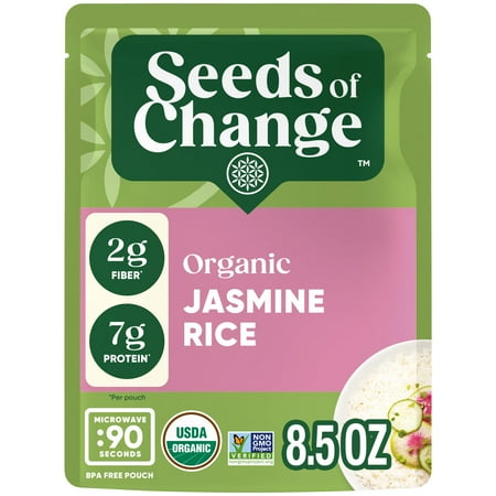 SEEDS of CHANGE Certified Organic Spanish Style Rice, 8.5 oz. pouch