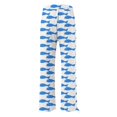 thumbnail image 4 of YUANGUANST Womens Dress Pants Women's Beach Boho Style Loose Casual Straight Leg Pants Office Slacks, 4 of 4