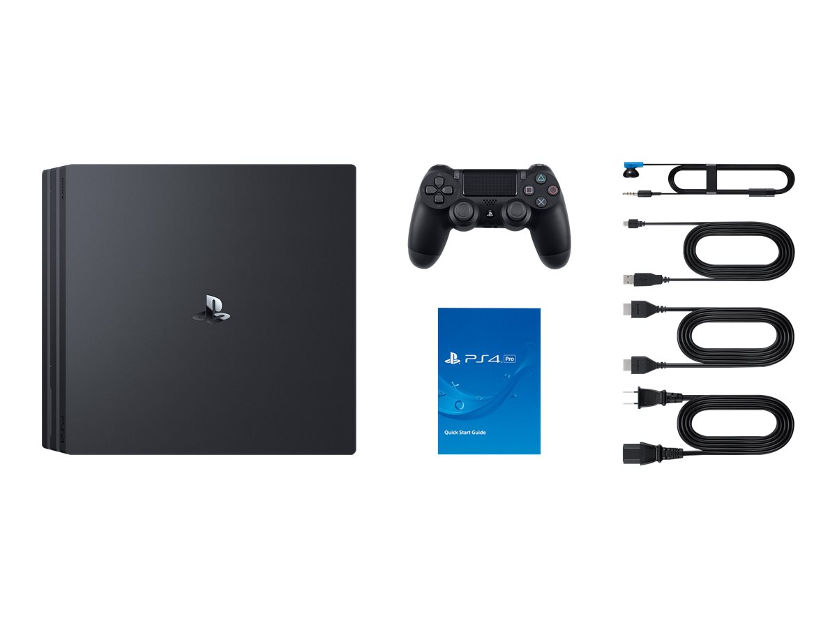 Sony PlayStation 4 Pro - Consola de juegos - 4K - HDR - 1 TB HDD - negro azabache 8