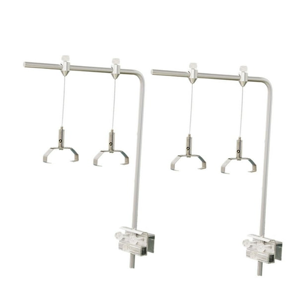 Soporte de luz para pecera, soporte para lámpara de acuario, soporte para lámpara de acuario, lámpara con 4 clips