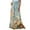 Light Blue, variant on WTOBBY Women's Casual Flowy High Waisted Wide Leg Pants with Pockets Featuring Floral Print,Beach Trousers Perfect for Beach Activities, Poolside Lounging and Summer Waterfront Fun,Army Green L