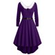 thumbnail image 1 of Liquidación de Lilgiuy por menos de 10 $ Vestidos de fiesta de Navidad para mujer Disfraz de Papá Noel Vestido de terciopelo Vestidos de Navidad de manga larga Vestido midi de señora Túnica, 1 of 5