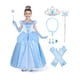 thumbnail image 1 of Vestido de princesa Spooktacular Creations azul para niñas de 3 a 10 años, 1 of 7