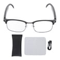 thumbnail image 2 of Lunettes Intelligentes avec IA, Lunettes avec 110 + Traduction, Lunettes Intelligentes pour Hommes et Femmes, Lunettes Multifonctions pour Femmes Hommes, 2 of 7