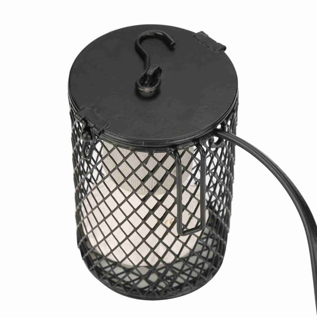 Ejoyous Bombilla de Cerámica Con Jaula, 100 W, Emisor de Cerámica Infrarroja, Lámpara de Calor para Lagarto, Serpiente, Pollito, Tortuga, Reptil ,, Reptil,, Reptil,